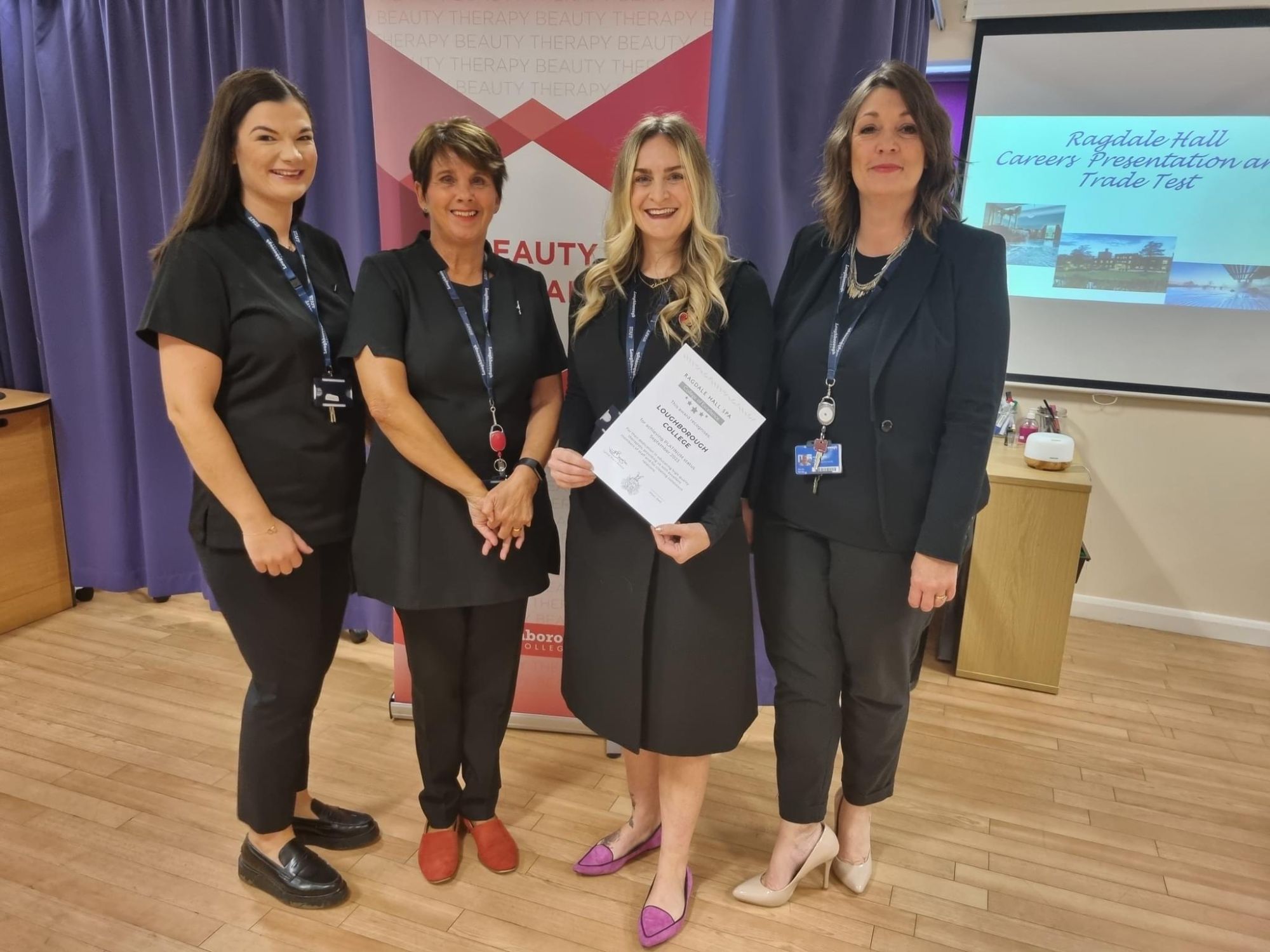 Nailed It! Beauty Therapy Team Earn Prestigious National Award 